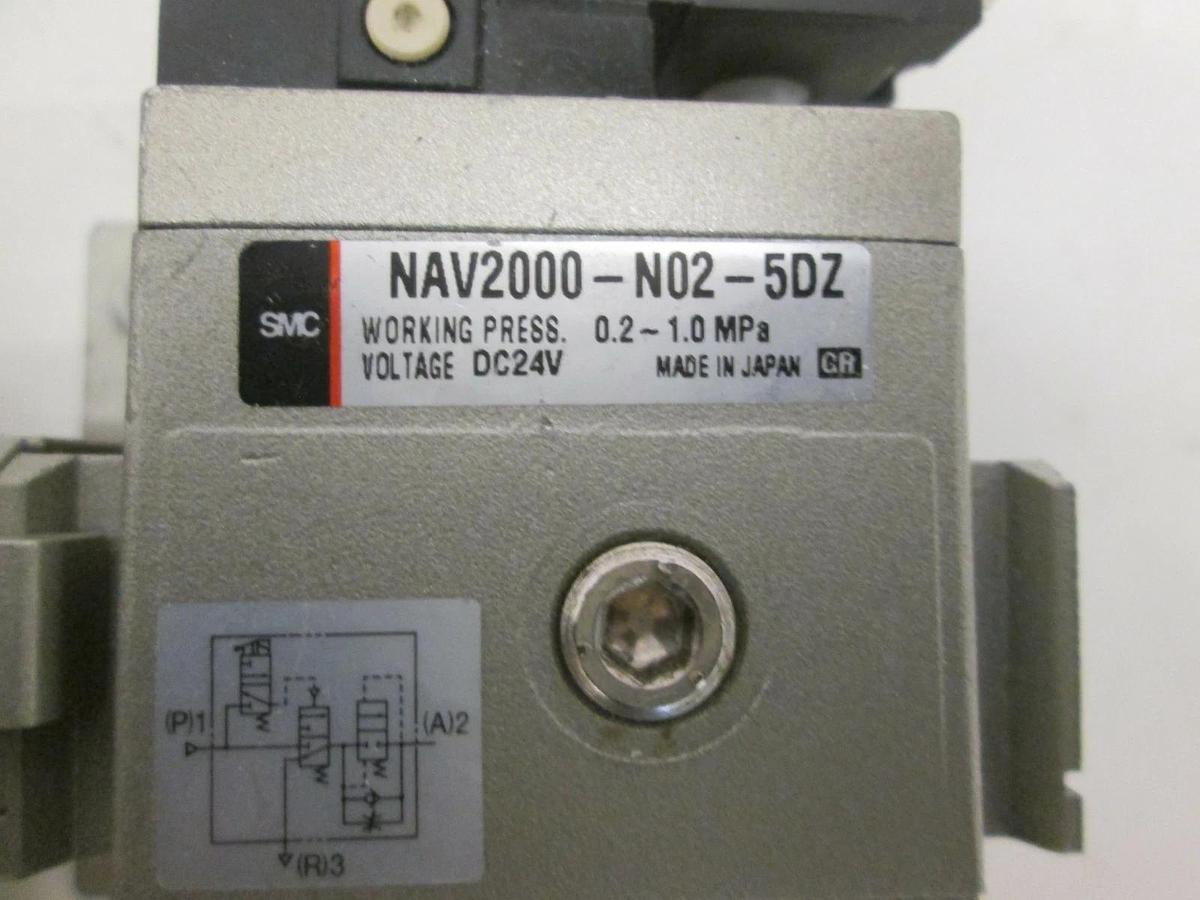 Used SMC, NAV2000-N02-5DZ, AFM2000-01-C, Filter Regulator Assy, Used