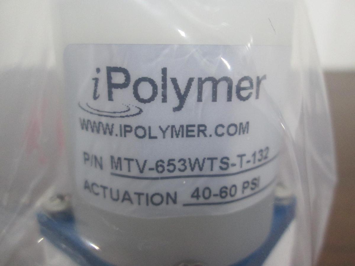 Used iPolymer, MTV-653WTS-T-132, Valve, 40-60 PSI, Used