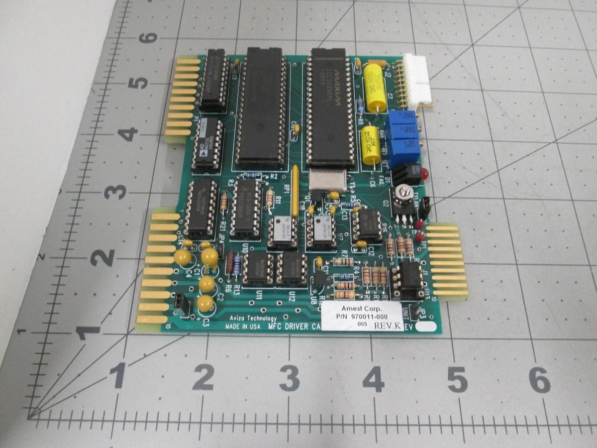 Watkins Johnson, Aviza, 970011-000, MFC Driver Board, New