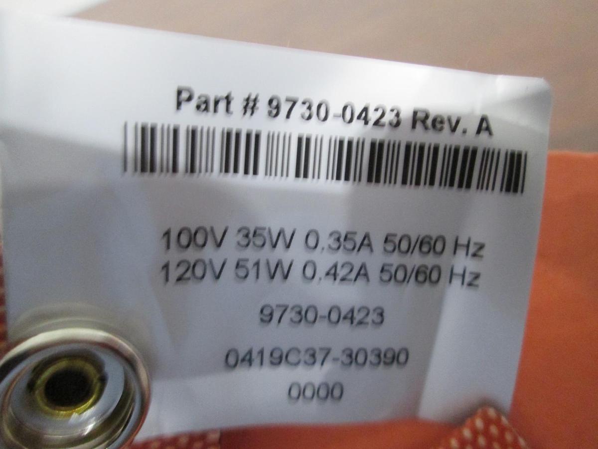 Used MKS, HPS Divison, 9730-0423, Heater Jacket, 100V 35W, 0.35A, 50/60Hz, Used