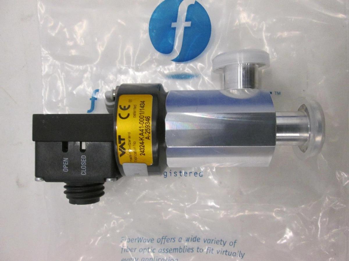 VAT, High Vacuum Angle Valve, 24324-KA41-0001/1434, New