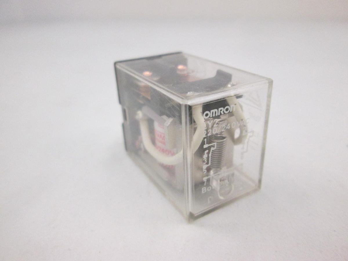 Used Omron, LY2, Relay, 220/240VAC, Used