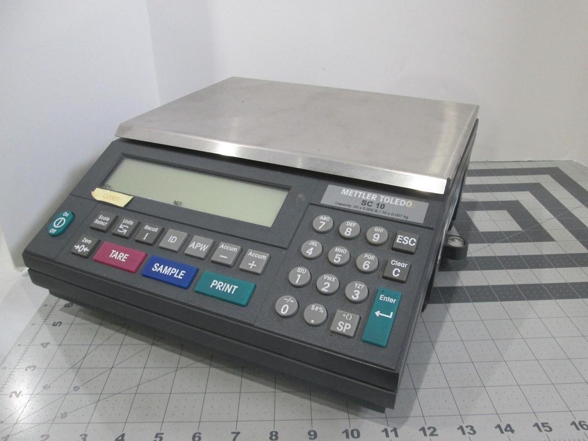 Used Mettler Toledo, SC 10, Model 00SC, Scale, Used