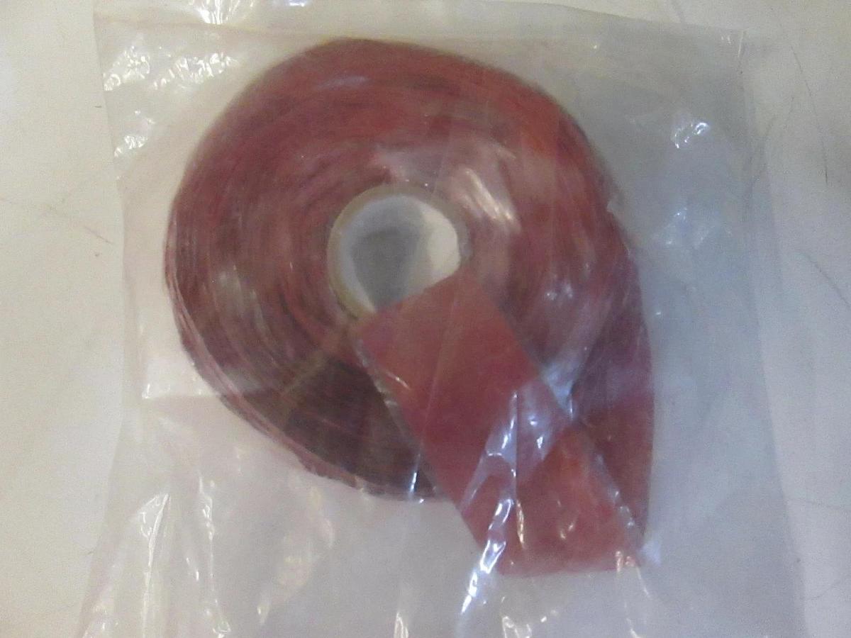 Used McMaster Red Heater Tape, 1" Wide X 12Yd, 7643A27, New