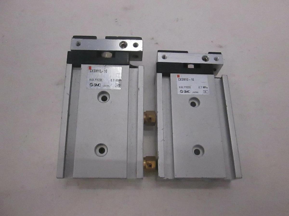 Used SMC, Cylinder Slide, CXSM10-10, Used, Lot of 2