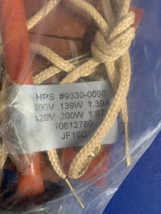 MKS HPS 9330-0098 Heater Jacket for 3" 90° Elbow Vacuum Pipe, NEW