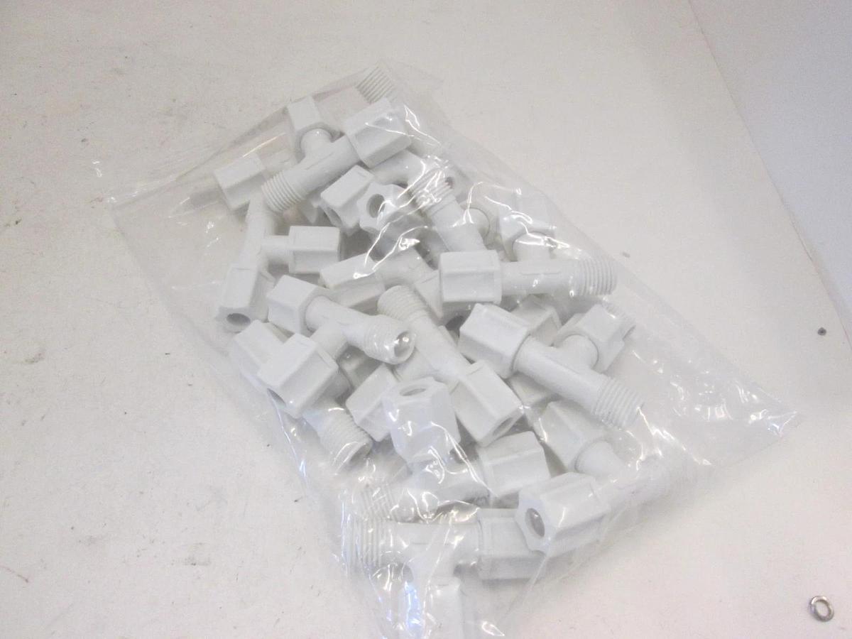 RYAN HERCO PRODUCTS, 0630-043, Tee, PP, 5/16T x 1/4NPTM x 5/6T, New, Lot of 18