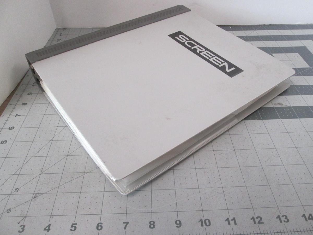 Used Screen, D-Spin 636, Instruction Manual, Used