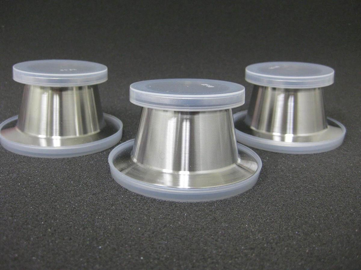 Stainless Steel Vacuum Tube Adapter NW40 to NW50, LOT of 3 NEW