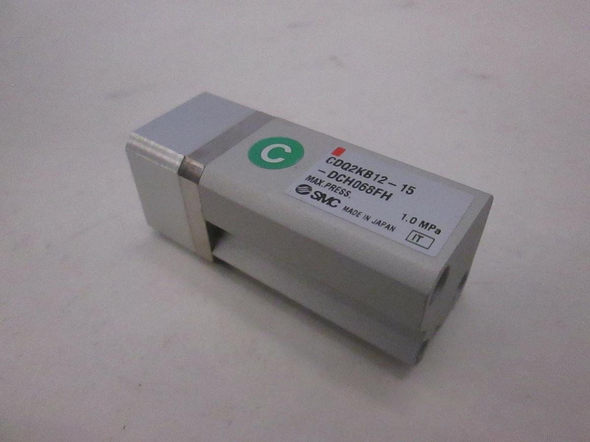 Used SMC, Pneumatic Air Cylinder, CDQ2KB12-15-DCH068FH, Used