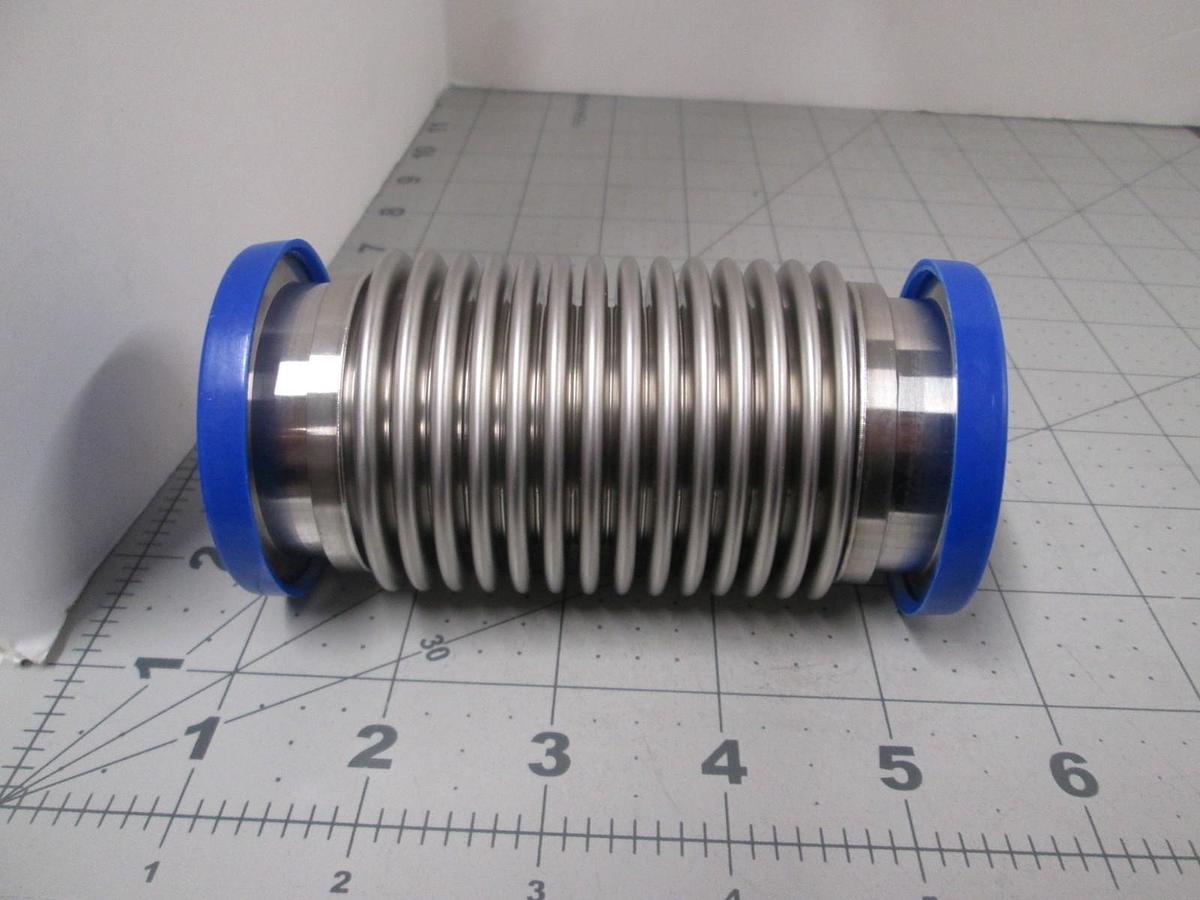 Pfeiffer Vacuum, PF 130 240-X, Flex Hose, Approx 4.45" 113mm, KF40, New