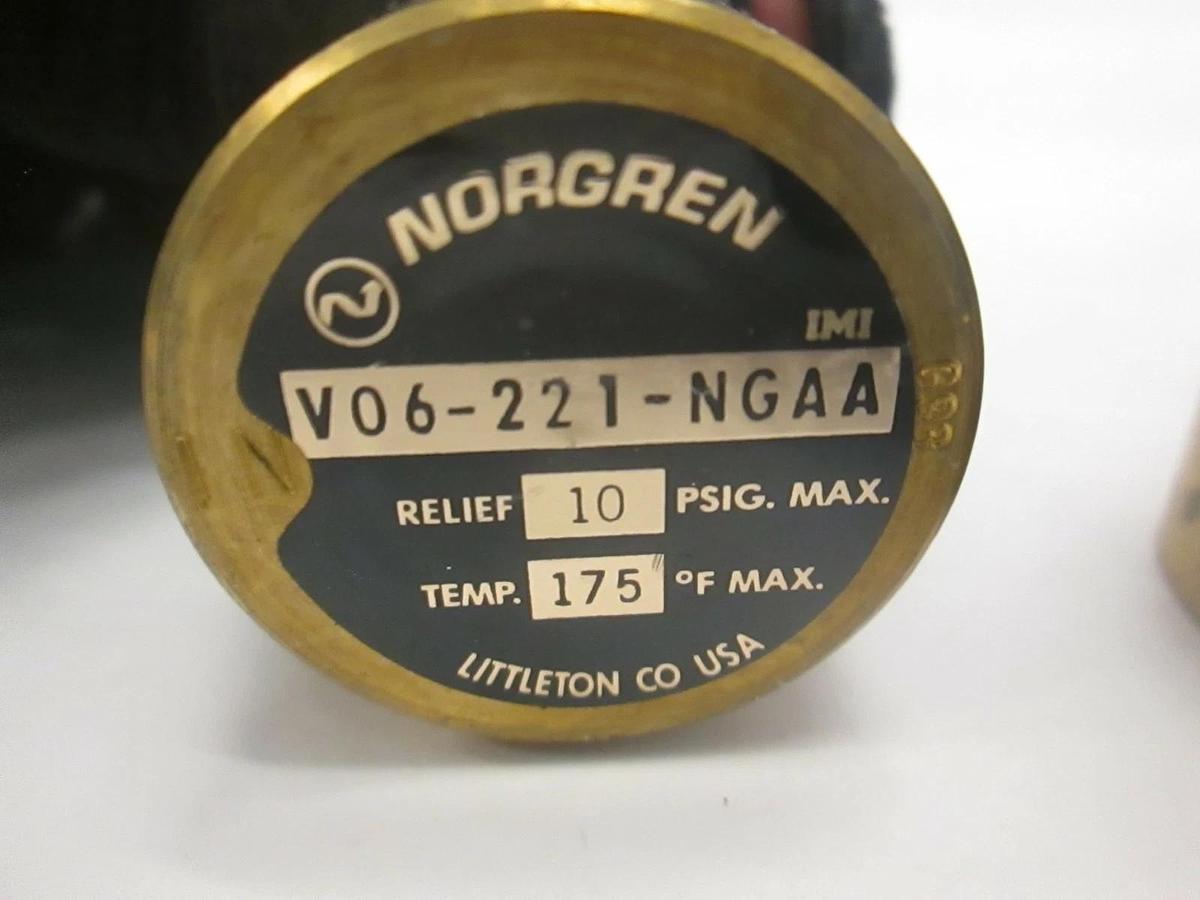 Used Norgren, Regulator, V06-221-NGAA, Used, Lot of 2