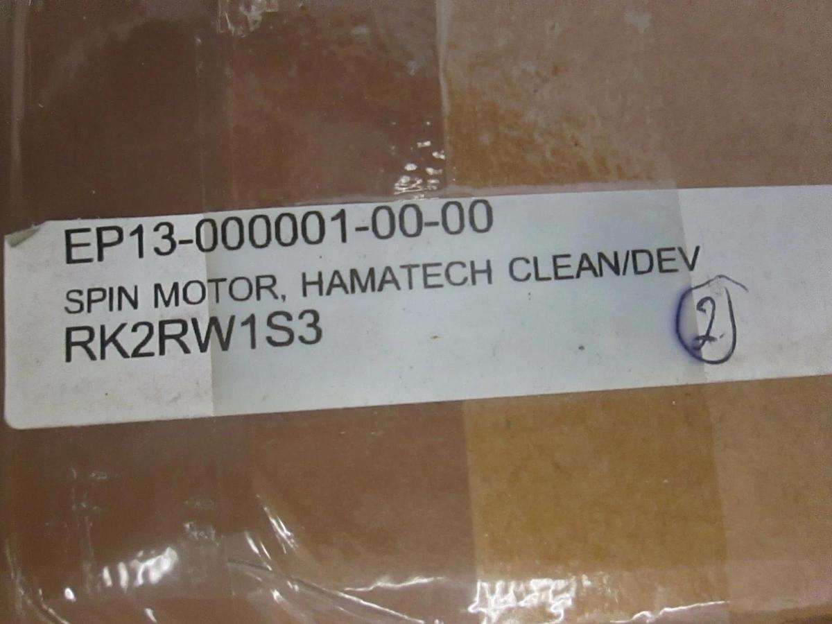 Hamatech, Clean/Dev Spin Motor, EP13-000001-00-00, New, Lot of 2