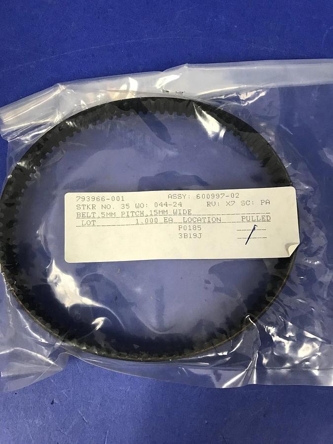 Woods Sure-Grip HTD Timing Belt 4505 M15, 5mm Pitch, 15mm Wide, Lot of 3