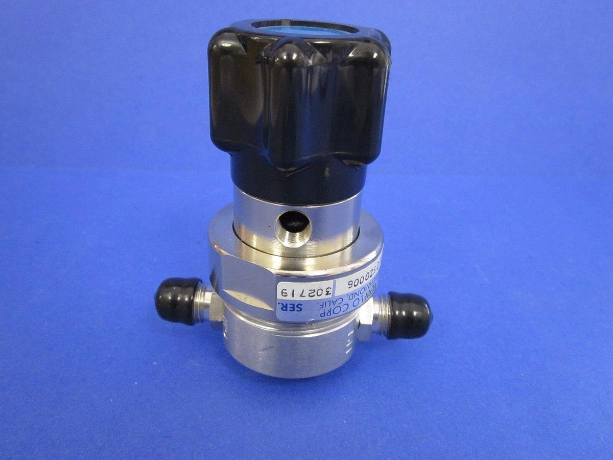 Used Veriflo TDR4500SZ0006 Tied Diaphragm Regulator 1/4" MVCR