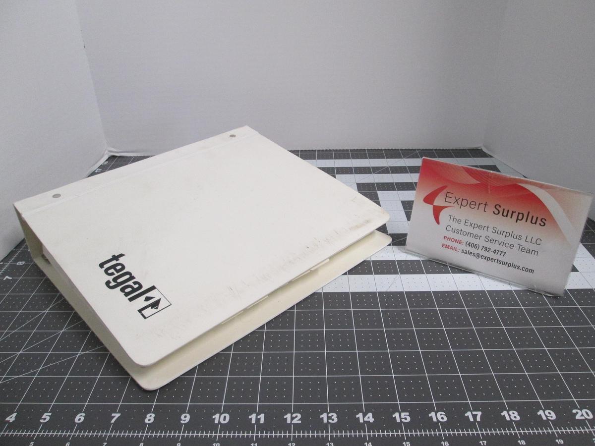 Used TEGAL, 901e Plasma Production Etcher Installation & Warranty Guide, MI1214-00001