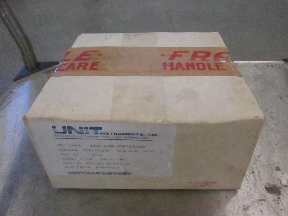 Used Unit UFC-1260A Mass Flow Controller MFC, He, 3 SLM, Refurb