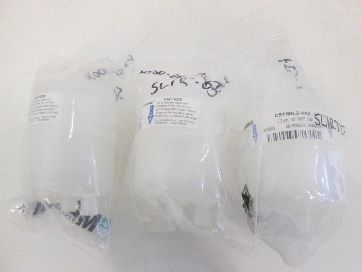 Meissner, CSTM0.2-442, .2UM, 1/4" MNPT, Vent, New, Lot of 3