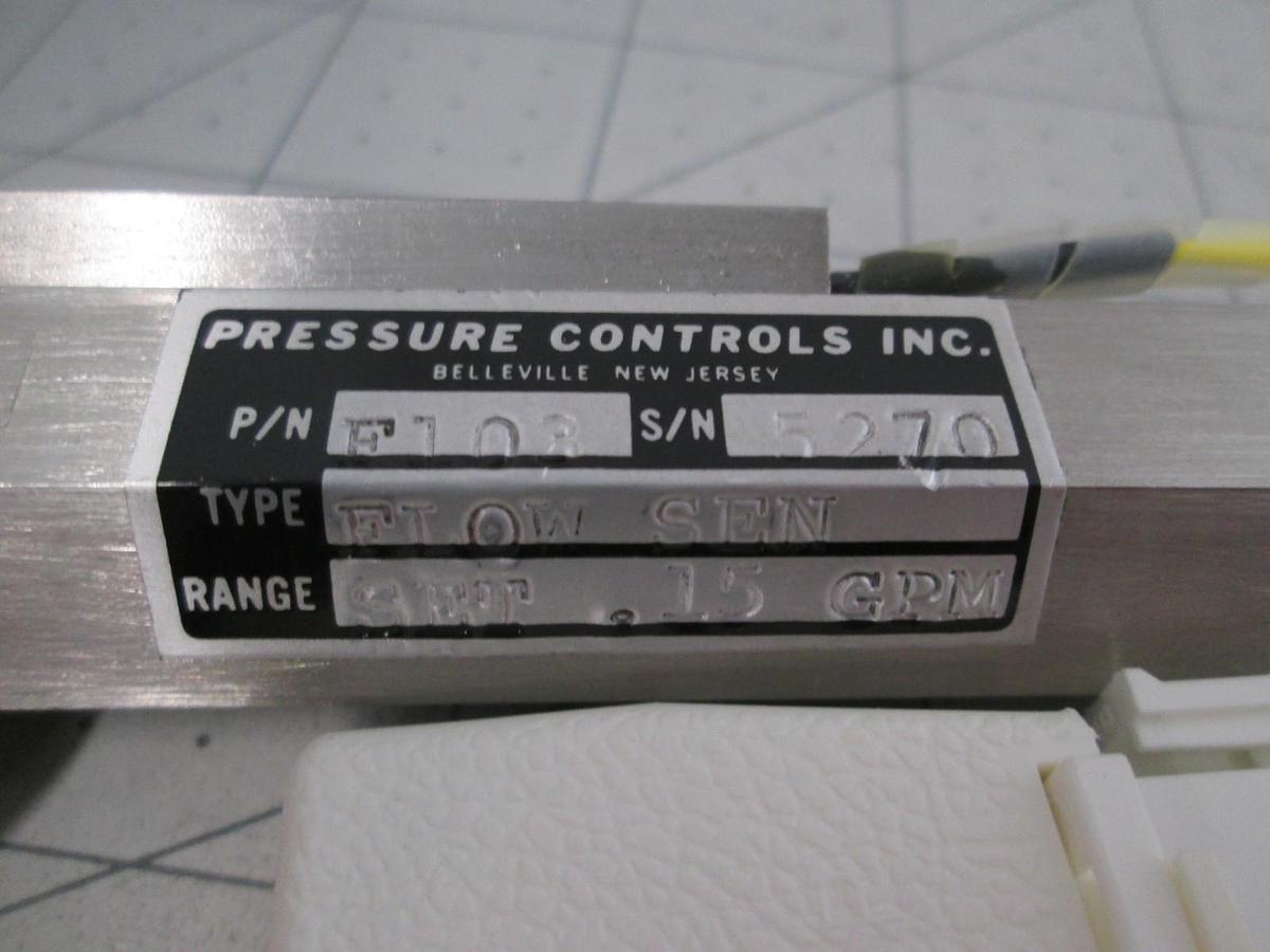 Pressure Controls, F103, Flow Sensor, Set Range 0.15GPM w/ 2-Pin Female Connect