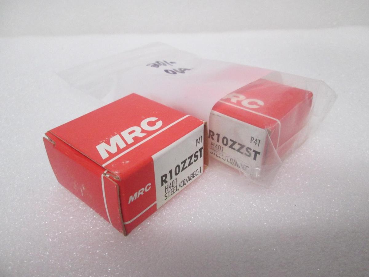 MRC, R10ZZST, Steel Bearing, 201-069, New, Lot of 2