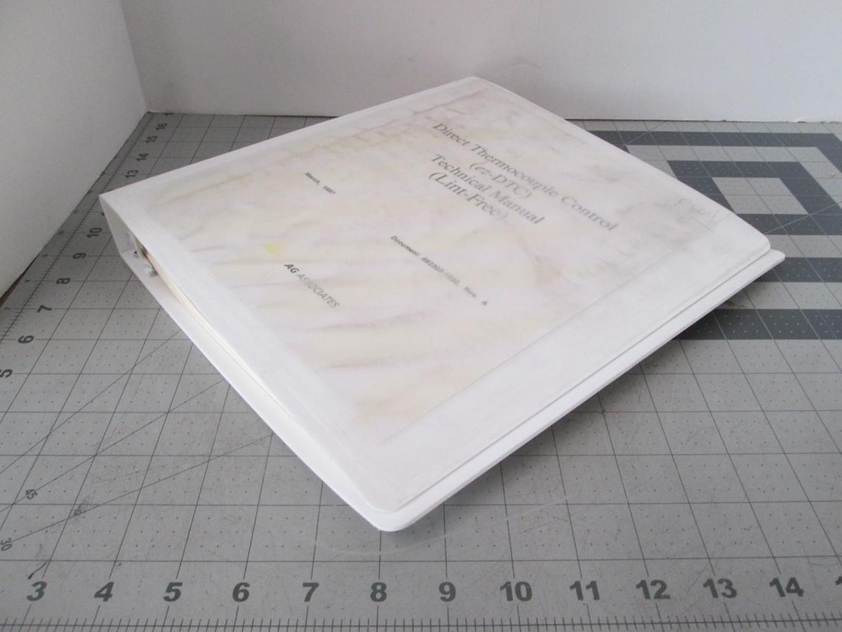 Used AG, Direct Thermocouple Control Technical Manual, ez-DTC, Used