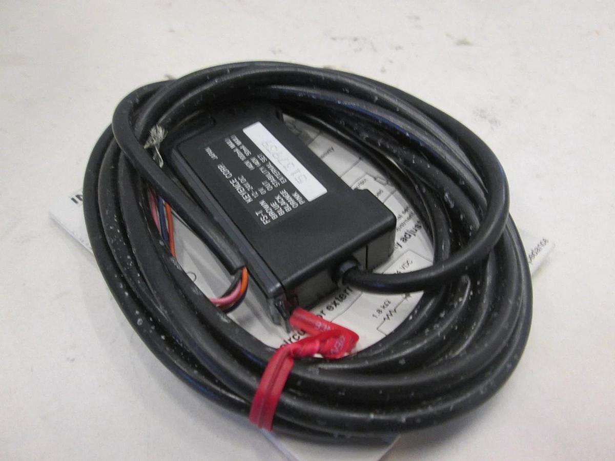 Keyence, Fiberoptic Sensor, FS-T22D w/ Instructions, New