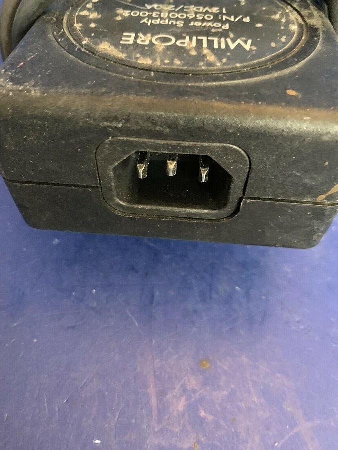 Used Millipore Power Supply 0560083-002, 12VDC/2A , Used