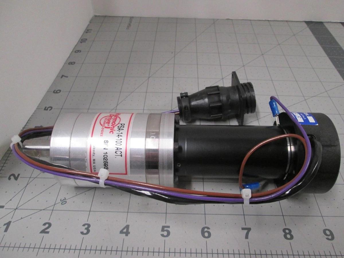 Harmonic Drive Technologies, PSA-14-100ACT w/ Maxon Motor 118783, New