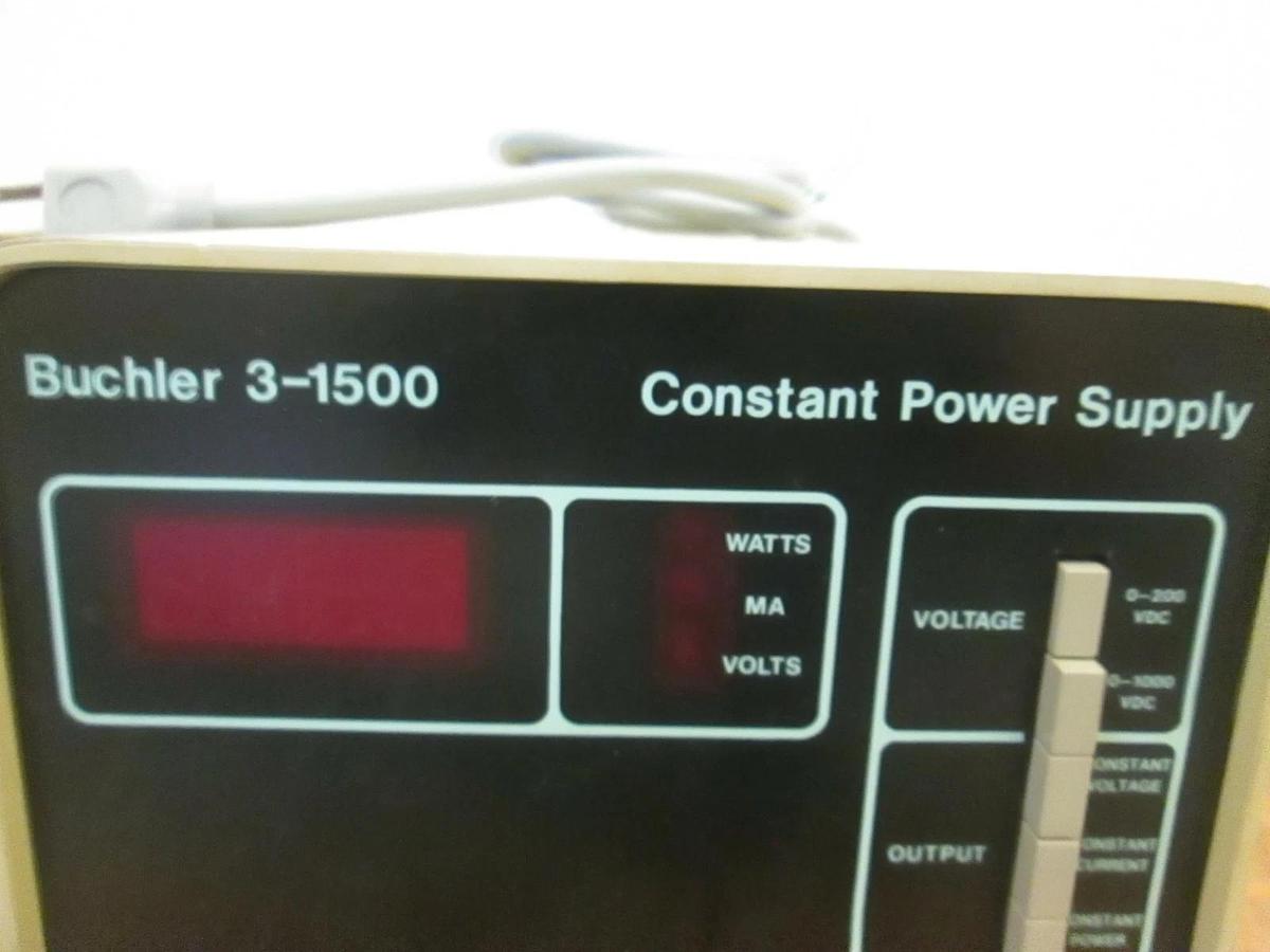 Used Haake Buchler 3-1500, Constant Power Supply, Used