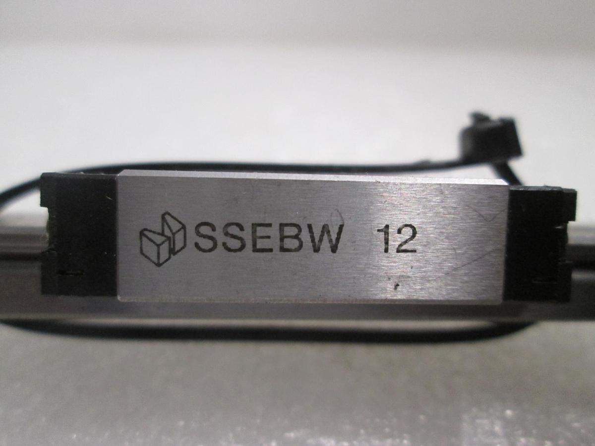 Misumi, SSEBW 12, Linear Bearing Guide Block w/ Guide Rail, New