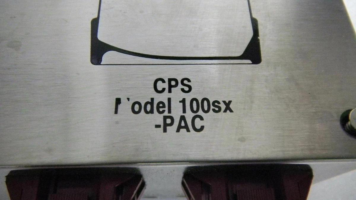 Used Control Box, Control Process Systems, CPS 100sx Z-Pac, Used