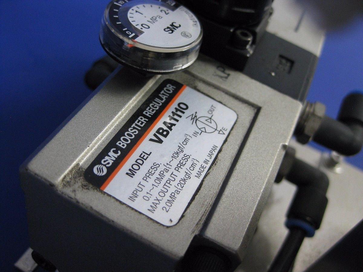 Used Ulvac DAL-5S Diaphragm Vacuum Pump Assembly with SMC 10-VZ3243 and VBA1110, Used