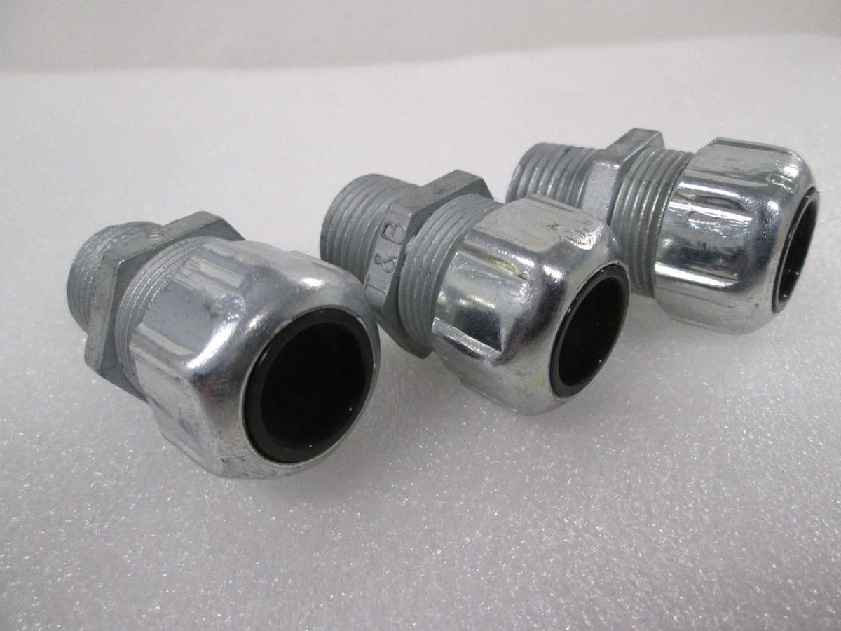 T&B, 205-356, 1/2" Connector, New, Lot of 3