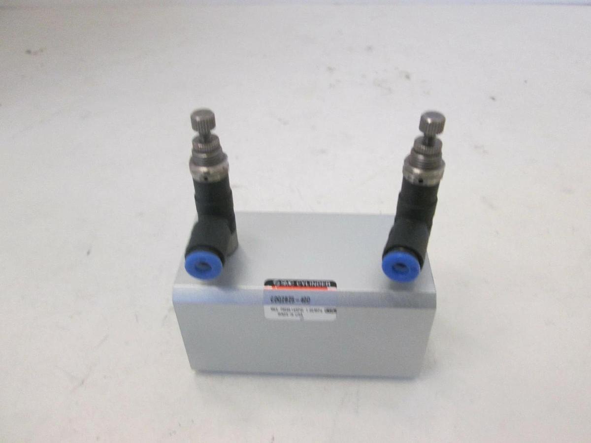 Used SMC, Air Slide Cylinder, CDQ2B25-40D, Used