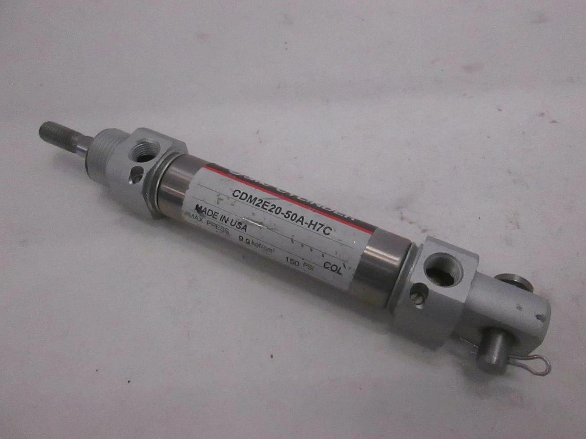 Used SMC, Pneumatic Cylinder, CDM2E20-50A-H7C, Used