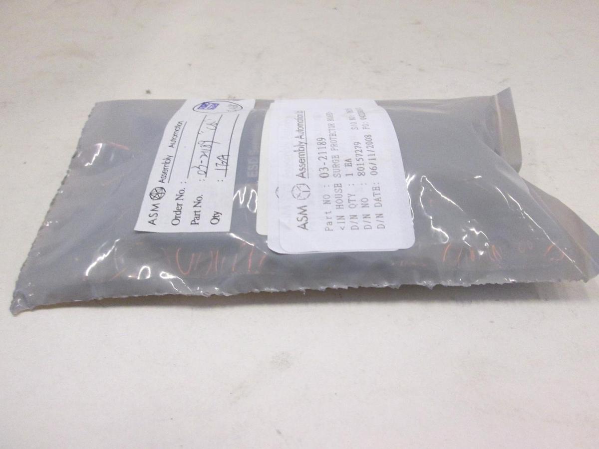 Used ASM, IN House Surge Protector Board, 03-21189, New