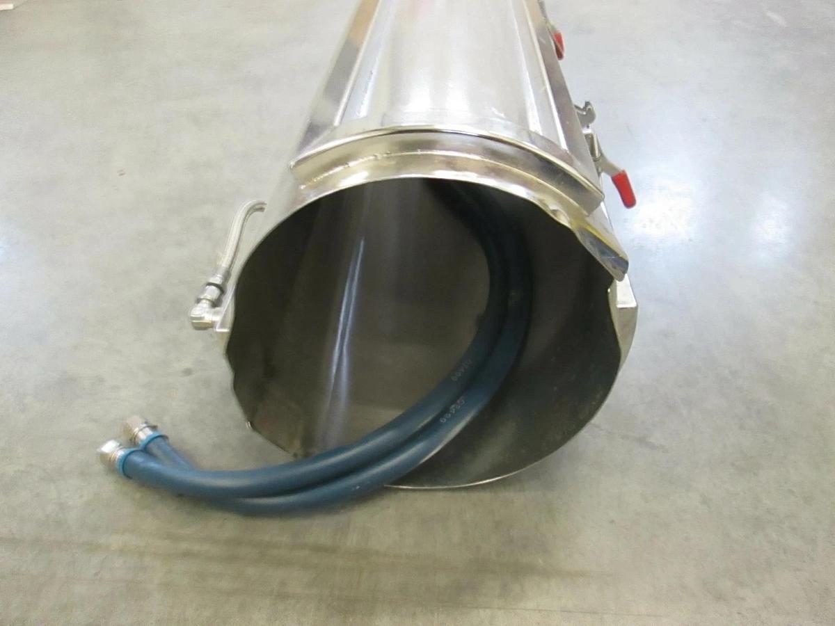 Used Accurate Gas Control Systems, Recircular Metal Jacket No.5128, 42", Used