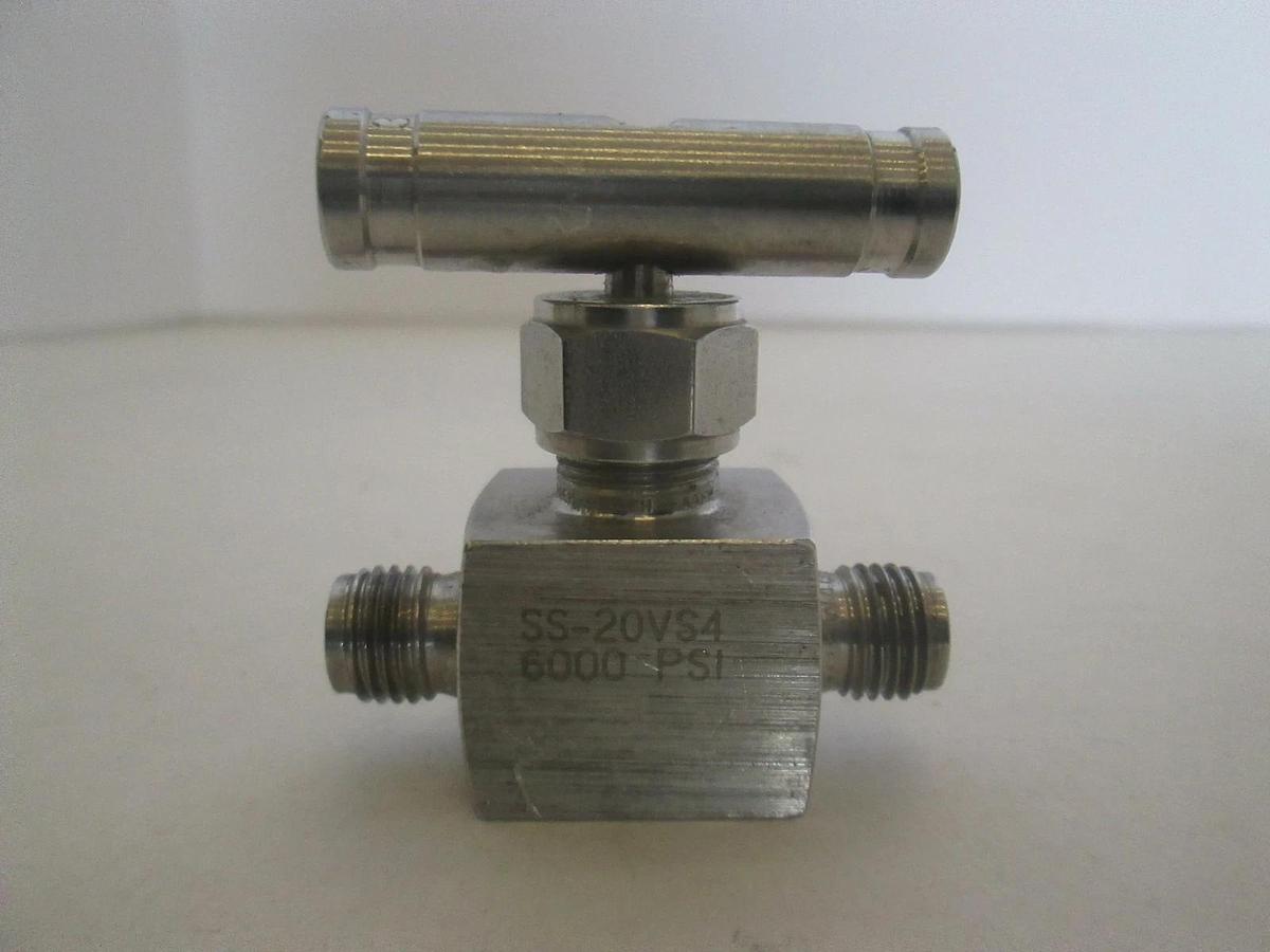Used Swagelok, SS-20VS4, Bonnet Needle Valve, Used