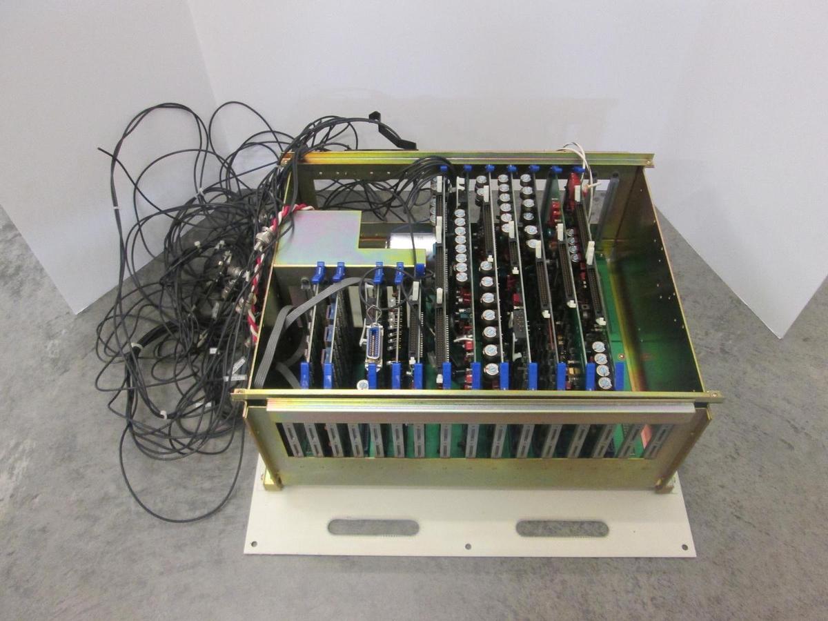 Used Hitachi, Scanning Electron Microscope Card Cage Complete w/ PCB, Used