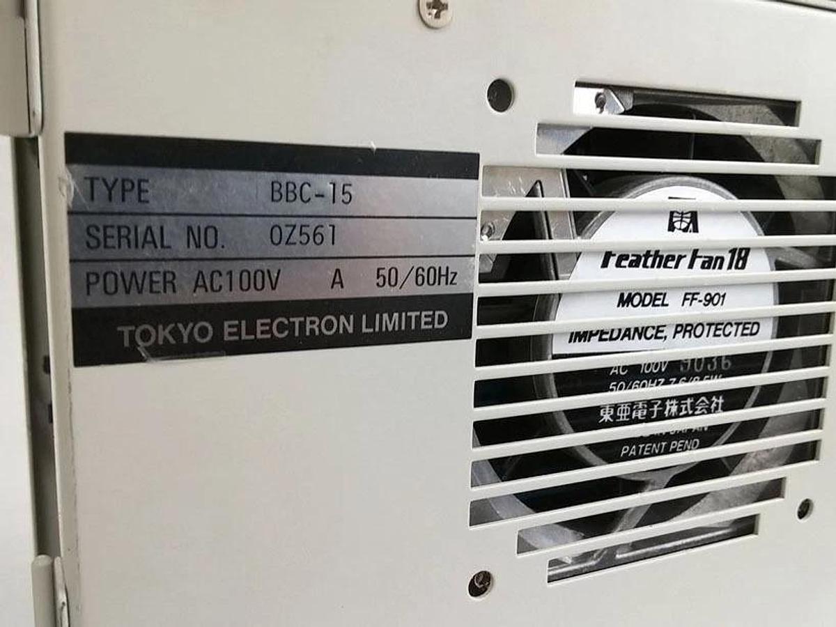 Used TEL Tokyo Electron BBC-15 Controller Unit CTL-12, DS1187-027549R12, Used