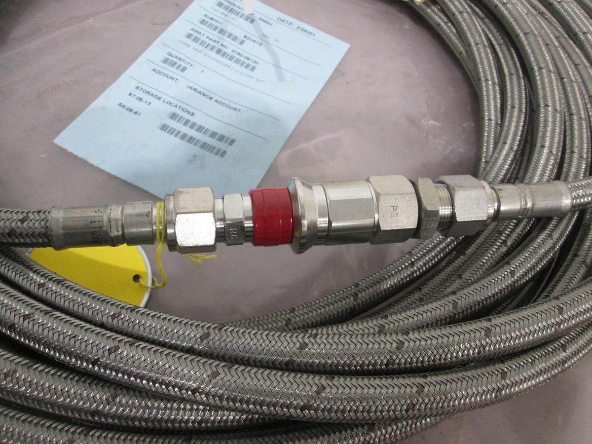 Used AMAT, 0190-09120, Hose, Heat Exchanger Facilities, 50ft, Used