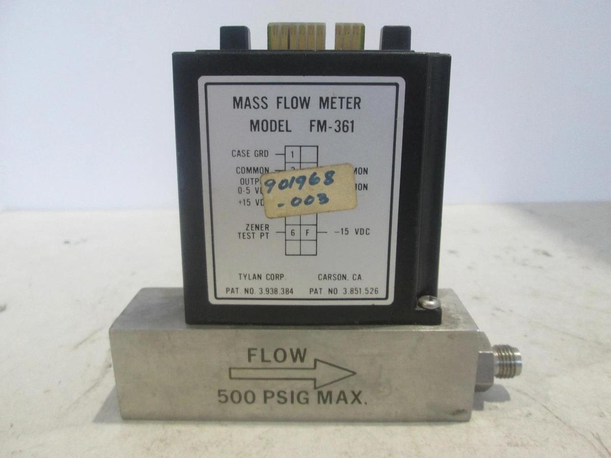 Used Tylan, FC-361, Mass Flow Controller, 20 SLPM, N2, 1/2" and 1/4", Used