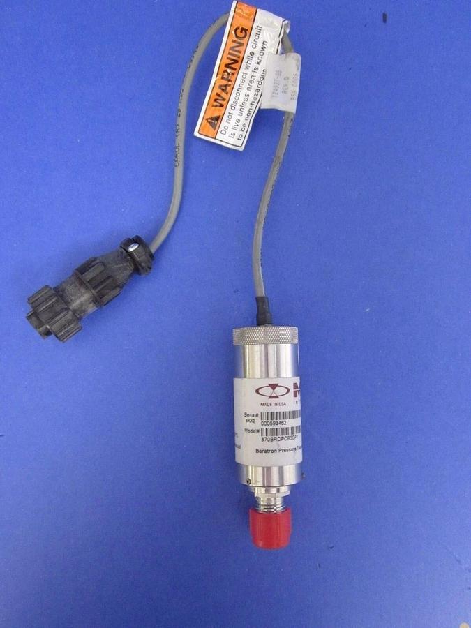 Used MKS Instruments 870BRDPCB3GF1 Micro-Baratron Pressure Transducer, 250 psia, Used