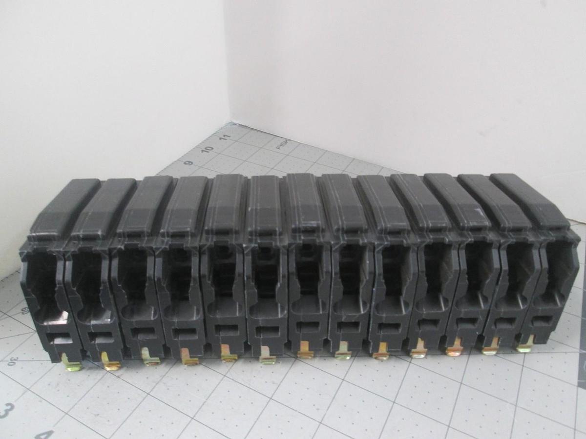 Square D, 1 Pole, Circuit Breaker, 50/60Hz, Used, Lot of 13