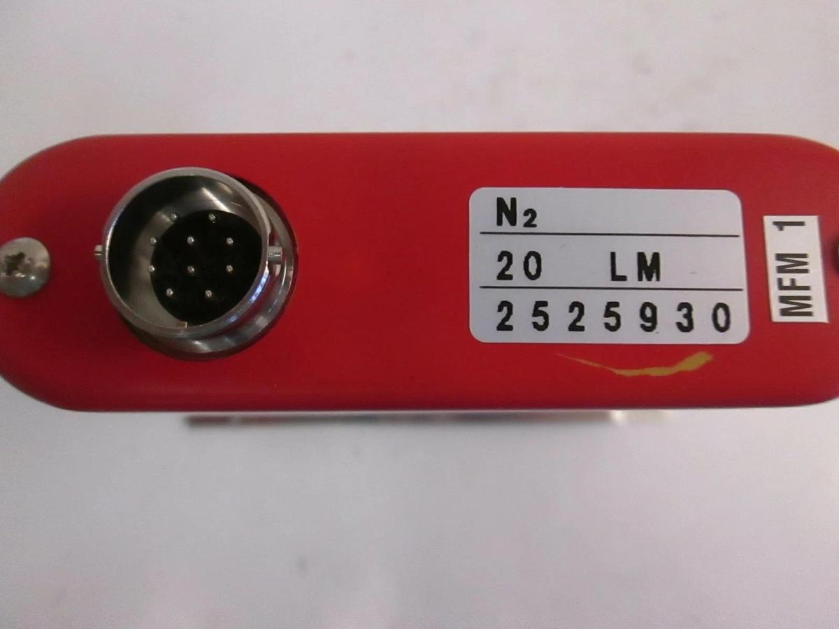 Used Stec SEF-500 Mass Flow Meter, 1/4" Compression, N2, 20 LM, Used