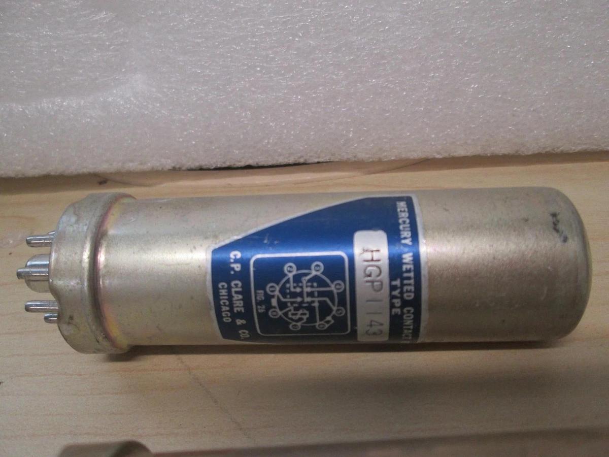 Used C.P. Clare & Co., HGP1143, Contact Relay, Used, Lot of 2