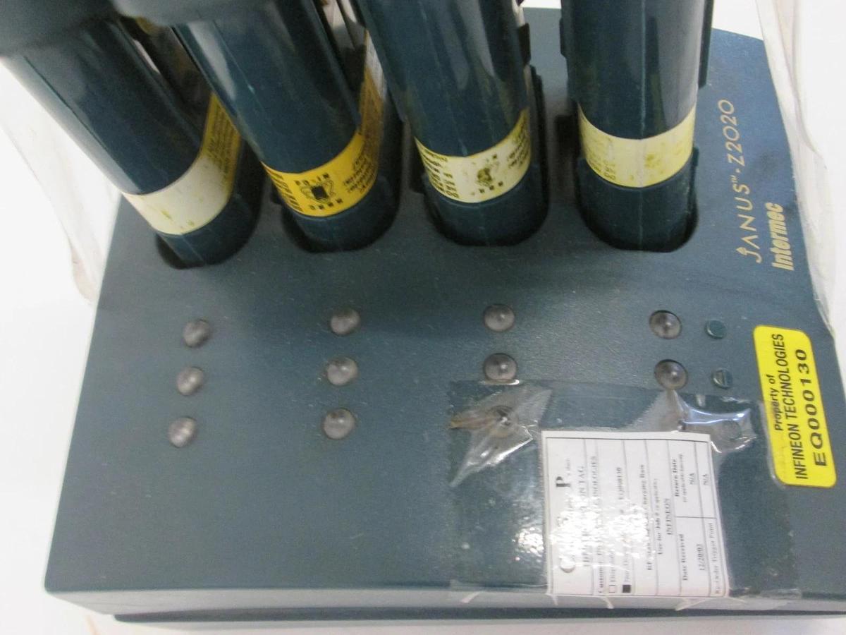Used Intermec, Janus Z2020, Quad Battery Charger w/ 4 Batteries, Used