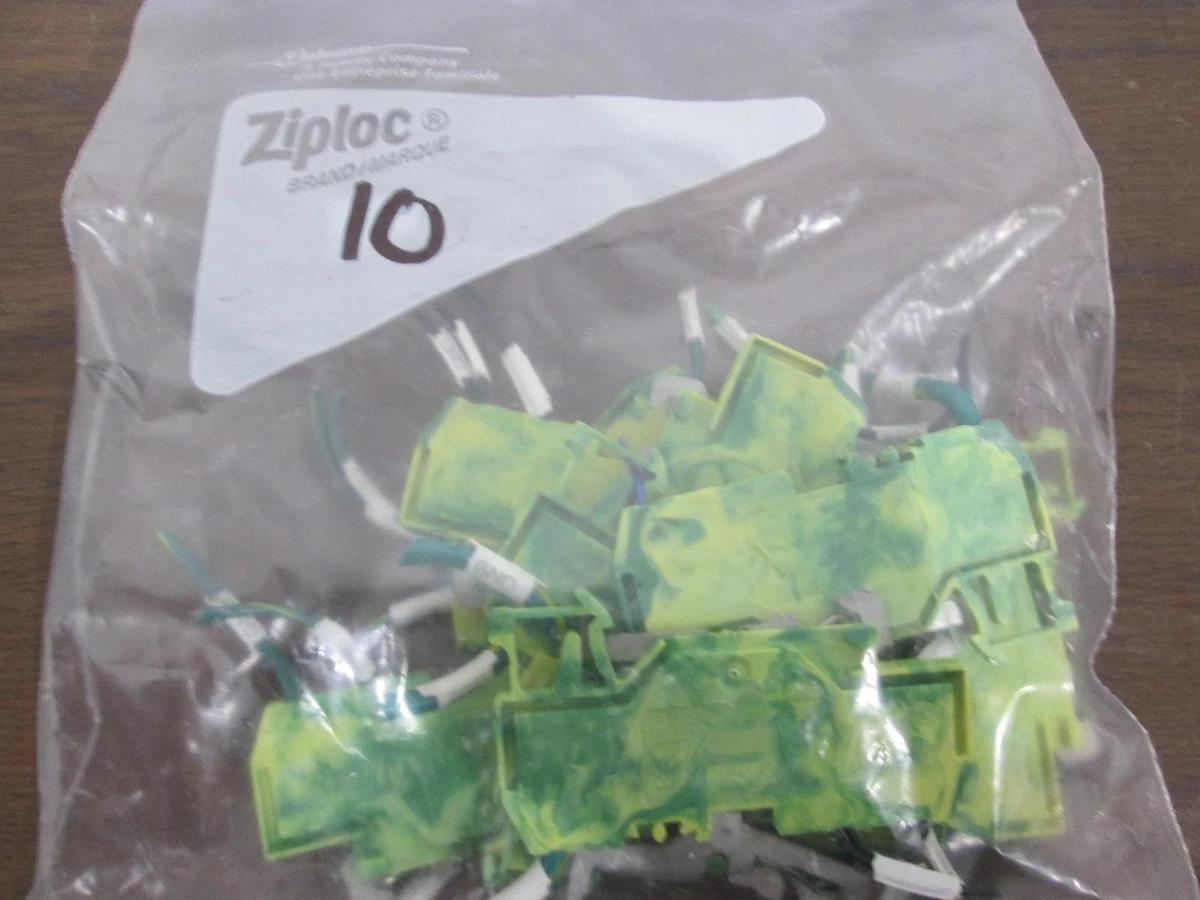 Used Wago 280, IEC 60947-7-2, 2.5mm, Terminal Block, Used, Lot of 10