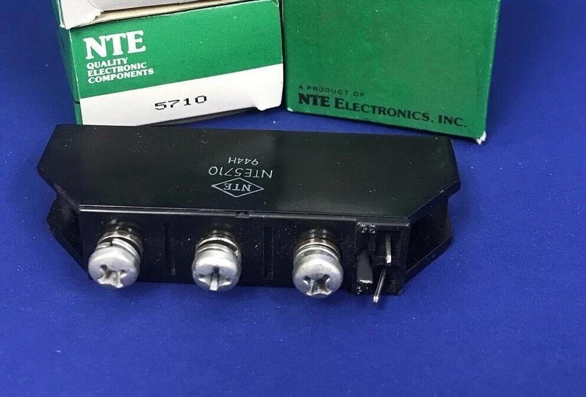 Used NTE 5710 Thyristor Module / SCR Power Module, 1200V 55A, New