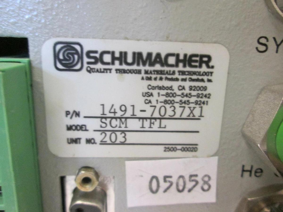 Used Schumacher, SCM TFL, Refill Controller, 1491-7037X1, Used